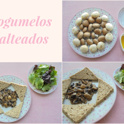 cogumelos salteados